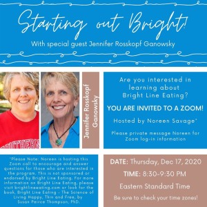 Starting Out Bright  - Hosted by Noreen Savage with special guest, Jennifer Rosskopf Ganowsky