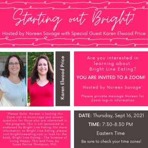 Starting Out Bright  - Hosted by Noreen Savage with special guest, Karen Elwood Price