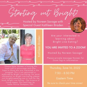 Starting Out Bright - hosted by Noreen Savage with special guest, Kathleen Braden