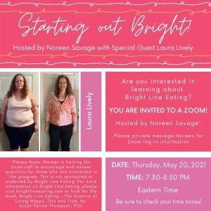 Starting Out Bright  - Hosted by Noreen Savage with special guest, Laura Lively