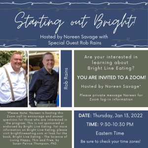 Starting Out Bright - hosted by Noreen Savage with special guest, Rob Rains