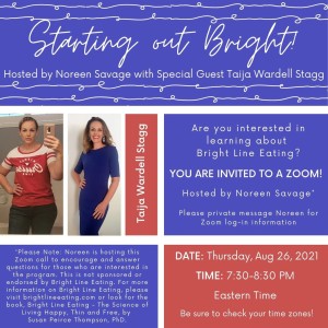 Starting Out Bright  - Hosted by Noreen Savage with special guest, Taija Wardell Stagg