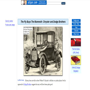 CCC Sunday Special – The Time When Chrysler Bought Dodge!