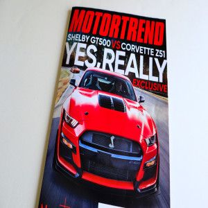 MotorTrend Magazine Comparison: Mustang GT500 vs C8 Corvette!