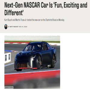 Wheelin' Wednesday: Digging Into The Next-Gen NASCAR!