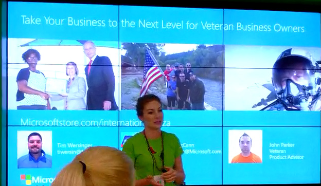 National Small Business Week Veterans Business Event at Microsoft