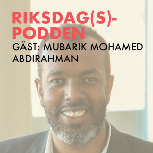 Riksdagspodden #44 - Att vara vikarierande riksdagsledamot (Gäst: Mubarik Mohamed Abdirahman)