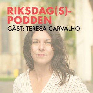 Riksdagspodden 30 - Om ansvar och förväntningar som förälder i politiken (Gäst: Teresa Carvalho)