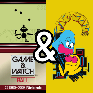 1980 Video Games - Game & Watch: Ball & Pac-Man!