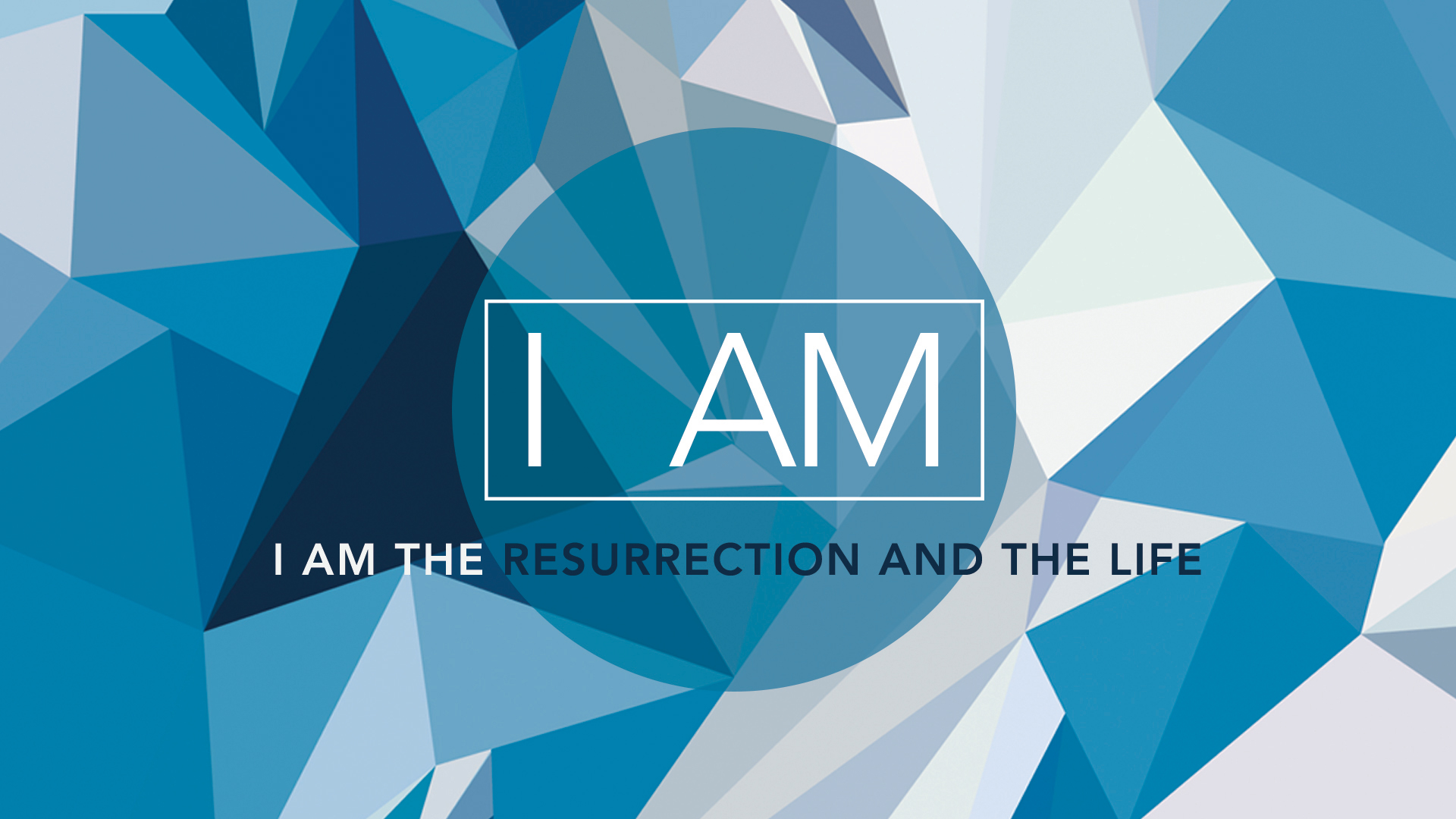 I am: The Resurrection and the Life