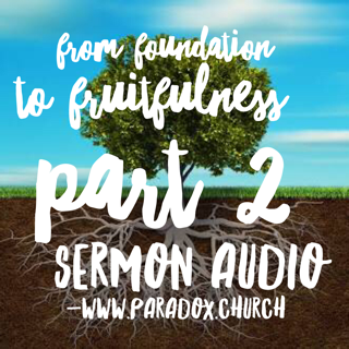 From Foundation to Fruitfulness - Part 2