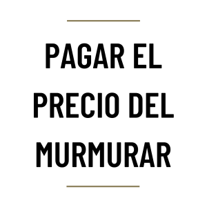 MH61 - Pagar el precio del murmurar