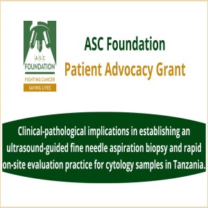 ASC Foundation Patient Advocacy Grant Winner