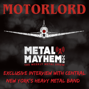 Motorlord- Vernomatic welcomes  Motorlord guitarist/VOX Ian O'Rourke to discuss the band and Debut Album.