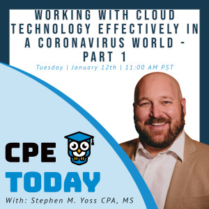 Working with Cloud Technology Effectively In A Coronavirus World – Part 1