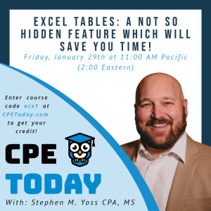 Excel Tables & Data Models - The Excel Features You Need To Master - Part 1
