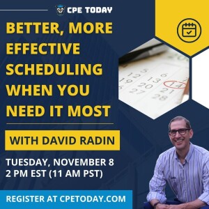 Better, More Effective Scheduling When You Need It Most