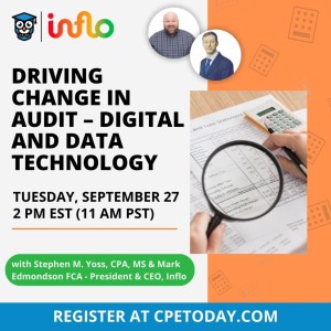 Driving Change in Audit – Digital and Data Technology