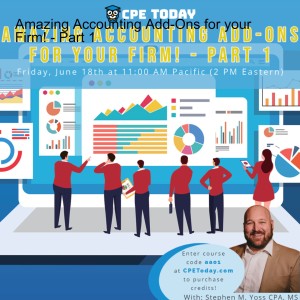 Amazing Accounting Add-Ons for your Firm! - Part 1