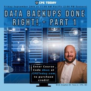 Data Backups Done Right! - Part 1