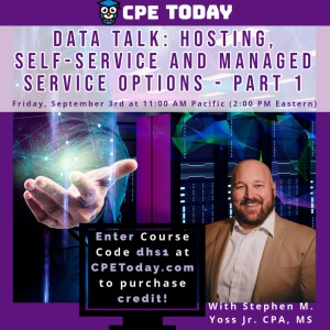 Data Talk: Hosting, Self-Service and Managed Service Options - Part 1