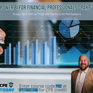 Power BI For Financial Professionals - Part 2