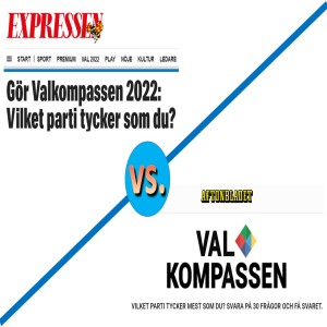 42. Valkompassduellen: Expressen vs. Aftonbladet