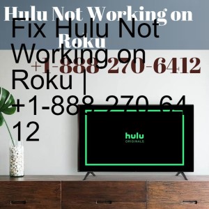 Fix Hulu Not Working on Roku | +1-888-270-6412