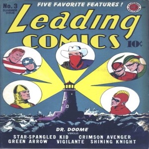 Ep 28 – Leading Comics #3, Summer 1942, Chapter 7 of 7,  The Seven Soldiers “The Time Tyrants: Conclusion”