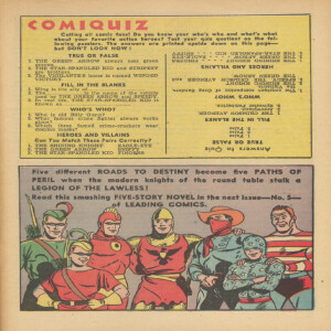 Ep 41 – Leading Comics #4, Autumn 1942, Chapter 7 of 7, The Seven Soldiers of Victory, “Seven Steps To Conquest,” (Conclusion)