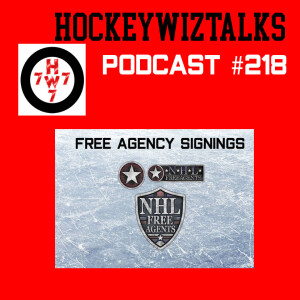 Podcast 218-2023 NHL Free Agent Signings