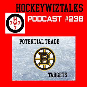 Podcast 236-Potential Trade Targets for the Boston Bruins