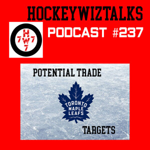 Podcast 237-Potential Trade Targets for the Toronto Maple Leafs