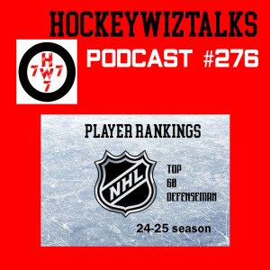 Podcast 276-Player Rankings-Top 60 Defenseman