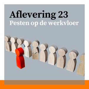 #23 - Pesten op de werkvloer: beleid, de vertrouwenspersoon, loon en ontslag met Lode Godderis en Laura Willemse