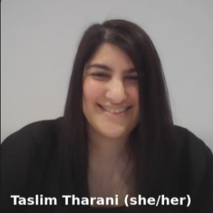 Taslim Tharani (audio) Navigating Racism and Emotional Regulation in Boarding School