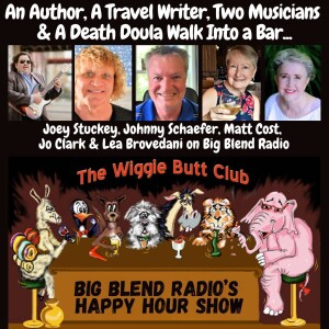 An Author, A Travel Writer, Two Musicians, and a Death Doula Walk Into a Bar