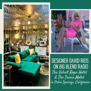 Designer David Rios - The Velvet Rope Hotel and Trixie Motel in Palm Springs