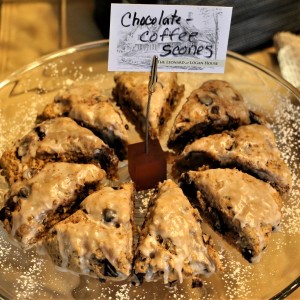 Making Scones with Ruth Andrus of Leonard at Logan House Bed and Breakfast