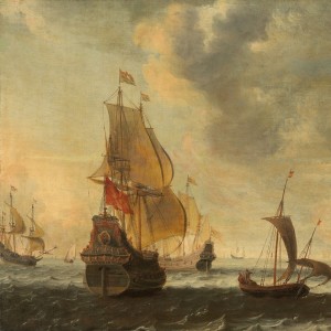 Artist Victoria Chick - Historic Dutch Ships in Art