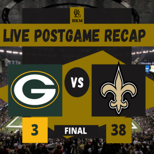 Saints 38, Packers 3