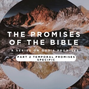 The Promises of the Bible Part 2: Temporal Promises Specific