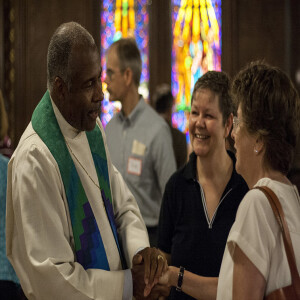 Myron McCoy, senior pastor at FUMC at the Chicago Temple