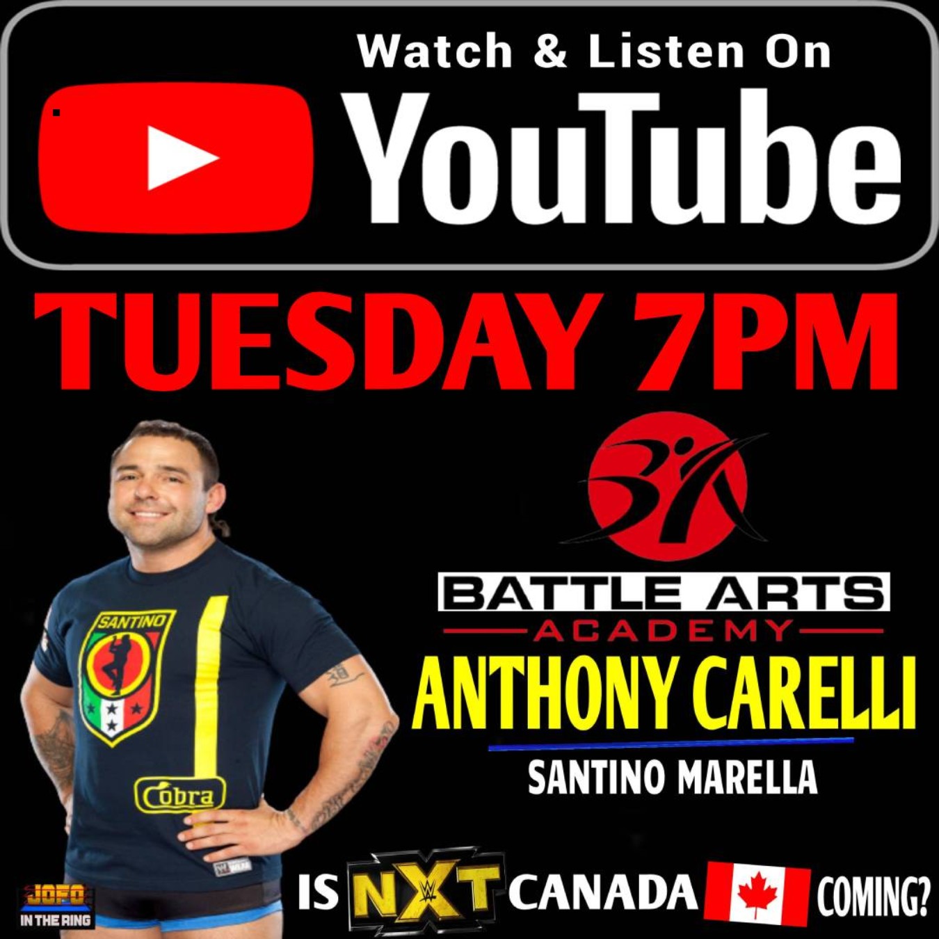 SANTINO MARELLA TALKS NXT CANADA, BATTLE ARTS ACADEMY, VINNY MAC, DUSTY RHODES, BIANCA CARELLI #76