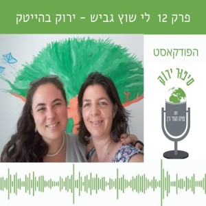 פרק 12 עם לי שוץ גביש על ירוק בהייטק, קיימות בתעשייה בישראל