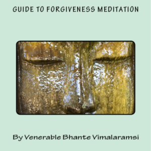 Forgiveness Book by Bhante Vimalaramsi