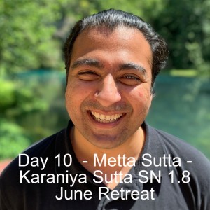 Day 10  - Metta Sutta - Karaniya Sutta SN 1.8 June 18th