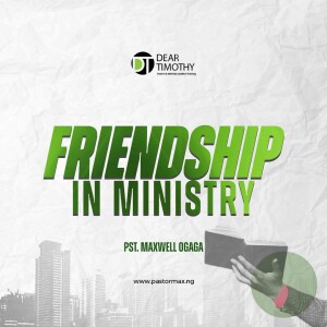 Friendship in Ministry