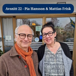 Avsnitt 22 Pia Hansson och Mattias Frisk