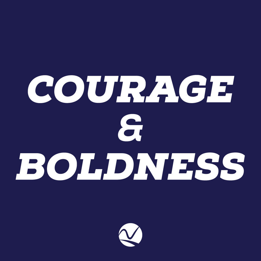 Courage and Boldness  
